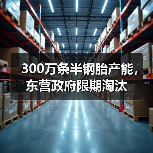 300万条半钢胎产能，东营政府限期淘汰