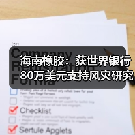 海南橡胶:获世界银行80万美元支持风灾研究(图4) 海南橡胶:获世界银行80万美元支持风灾研究(图4)