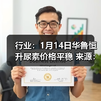 行业：1月14日华鲁恒升尿素价格平稳 来源：互联网 2026-01-18（图2）