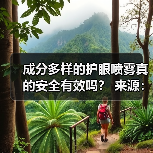 成分多样的护眼喷雾真的安全有效吗? 来源:互联网 2025-08-20(图3) 成分多样的护眼喷雾真的安全有效吗? 来源:互联网 2025-08-20(图3)