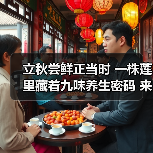 立秋尝鲜正当时 一株莲里藏着九味养生密码 来源：互联网 2025-08-20（图2）