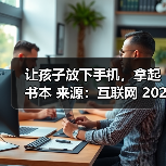 让孩子放下手机，拿起书本 来源：互联网 2025-08-19（图2）
