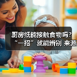 厨房纸能接触食物吗？“一招”就能辨别