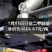 1月15日行业二甲醚基准价为3666.67元/吨 来源：互联网 2026-01-18（图2）