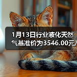 1月13日行业液化天然气基准价为3546.00元/吨 来源：互联网 2026-01-18（图4）