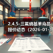 2,4,5-三氟硝基苯商品报价动态(2026-01-15) 来源:互联网 2026-01-17(图2) 2,4,5-三氟硝基苯商品报价动态(2026-01-15) 来源:互联网 2026-01-17(图2)