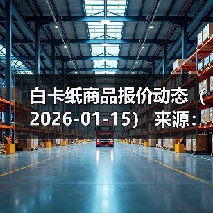 白卡纸商品报价动态（2026-01-15） 来源：互联网 2026-01-18（图1）