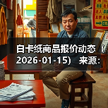 白卡纸商品报价动态（2026-01-15） 来源：互联网 2026-01-18（图4）