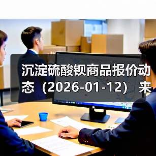 沉淀硫酸钡商品报价动态（2026-01-12） 来源：互联网 2026-01-17（图1）