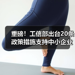 重磅！工信部出台20条政策措施支持中小企业复工复产渡过难关