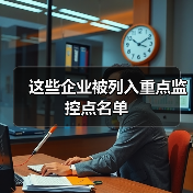 这些企业被列入重点监控点名单（图3）