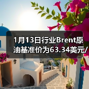 1月13日行业Brent原油基准价为63.34美元/桶 来源：互联网 2026-01-18（图1）