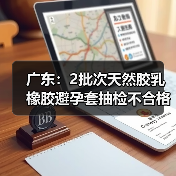 广东：2批次天然胶乳橡胶避孕套抽检不合格