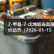 2-甲基-2-戊烯酸商品报价动态（2026-01-15） 来源：互联网 2026-01-17（图2）