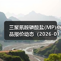 三聚氰胺磷酸盐(MP)商品报价动态(2026-01-13) 来源:互联网 2026-01-17(图3) 三聚氰胺磷酸盐(MP)商品报价动态(2026-01-13) 来源:互联网 2026-01-17(图3)