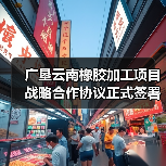 广垦云南橡胶加工项目战略合作协议正式签署