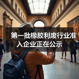第一批橡胶利废行业准入企业正在公示（图1）