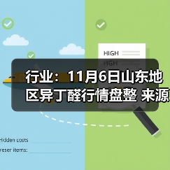 行业：11月6日山东地区异丁醛行情盘整 来源：互联网 2025-11-06（图4）