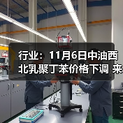 行业：11月6日中油西北乳聚丁苯价格下调 来源：互联网 2025-11-06（图3）