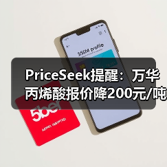 PriceSeek提醒：万华丙烯酸报价降200元/吨 来源：互联网 2025-11-06（图4）