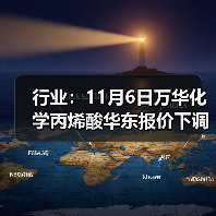 行业：11月6日万华化学丙烯酸华东报价下调 来源：互联网 2025-11-06（图4）