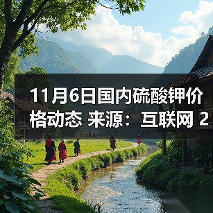 11月6日国内硫酸钾价格动态