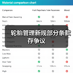 轮胎管理新规部分条款存争议（图3）