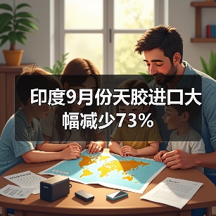 印度9月份天胶进口大幅减少73%(图1) 印度9月份天胶进口大幅减少73%(图1)