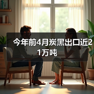 今年前4月炭黑出口近21万吨