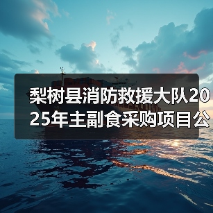 梨树县消防救援大队2025年主副食采购项目公开招标公告 来源：互联网 2025-11-06（图4）