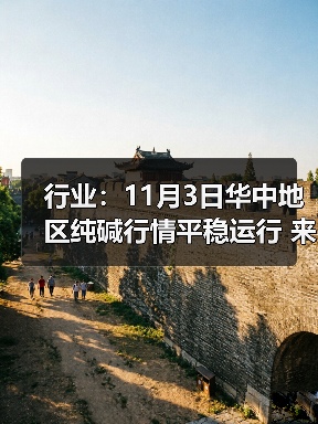 行业：11月3日华中地区纯碱行情平稳运行 来源：互联网 2025-11-06（图1）
