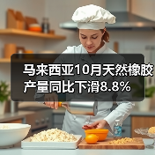 马来西亚10月天然橡胶产量同比下滑8.8%（图4）
