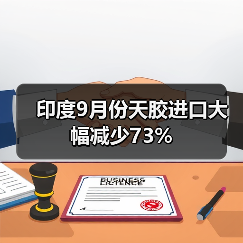 印度9月份天胶进口大幅减少73%(图2) 印度9月份天胶进口大幅减少73%(图2)