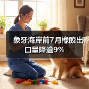 象牙海岸前7月橡胶出口量降逾9%（图3）