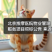 北京按摩医院物业管理服务项目招标公告 来源：互联网 2025-11-06（图3）