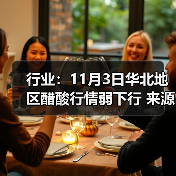 行业：11月3日华北地区醋酸行情弱下行 来源：互联网 2025-11-06（图4）