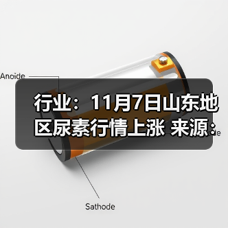 行业：11月7日山东地区尿素行情上涨