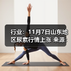 行业：11月7日山东地区尿素行情上涨 来源：互联网 2025-11-07（图2）