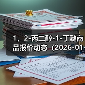 1，2-丙二醇-1-丁醚商品报价动态（2026-01-10）