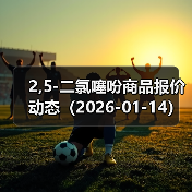 2,5-二氯噻吩商品报价动态（2026-01-14）