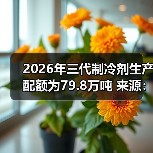 2026年三代制冷剂生产配额为79.8万吨 来源：互联网 2025-12-29（图4）