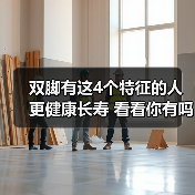 双脚有这4个特征的人更健康长寿 看看你有吗？