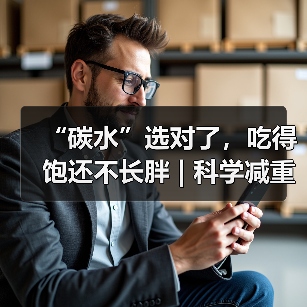“碳水”选对了，吃得饱还不长胖 | 科学减重一起来 来源：互联网 2025-08-13（图3）