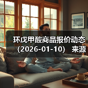 环戊甲酸商品报价动态(2026-01-10) 来源:互联网 2026-01-17(图2) 环戊甲酸商品报价动态(2026-01-10) 来源:互联网 2026-01-17(图2)