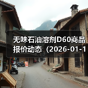 无味石油溶剂D60商品报价动态（2026-01-10） 来源：互联网 2026-01-17（图2）