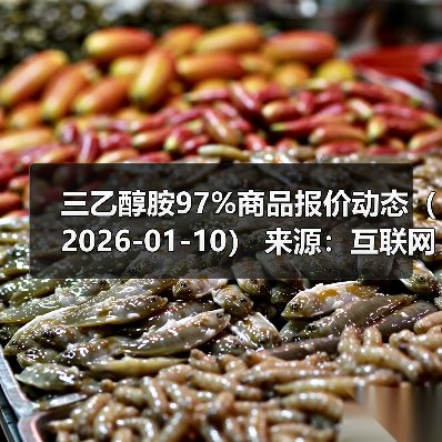 三乙醇胺97%商品报价动态（2026-01-10）