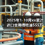2025年1-10月xx累计进口食用植物油555万吨 来源：互联网 2025-11-07（图2）