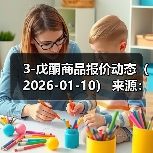 3-戊酮商品报价动态（2026-01-10）