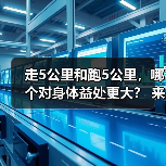 走5公里和跑5公里，哪个对身体益处更大？ 来源：互联网 2025-08-10（图2）