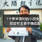 1个蒸米饭时的小改变，就能帮全家平稳血脂、血糖！快收藏 来源：互联网 2025-08-09（图2）